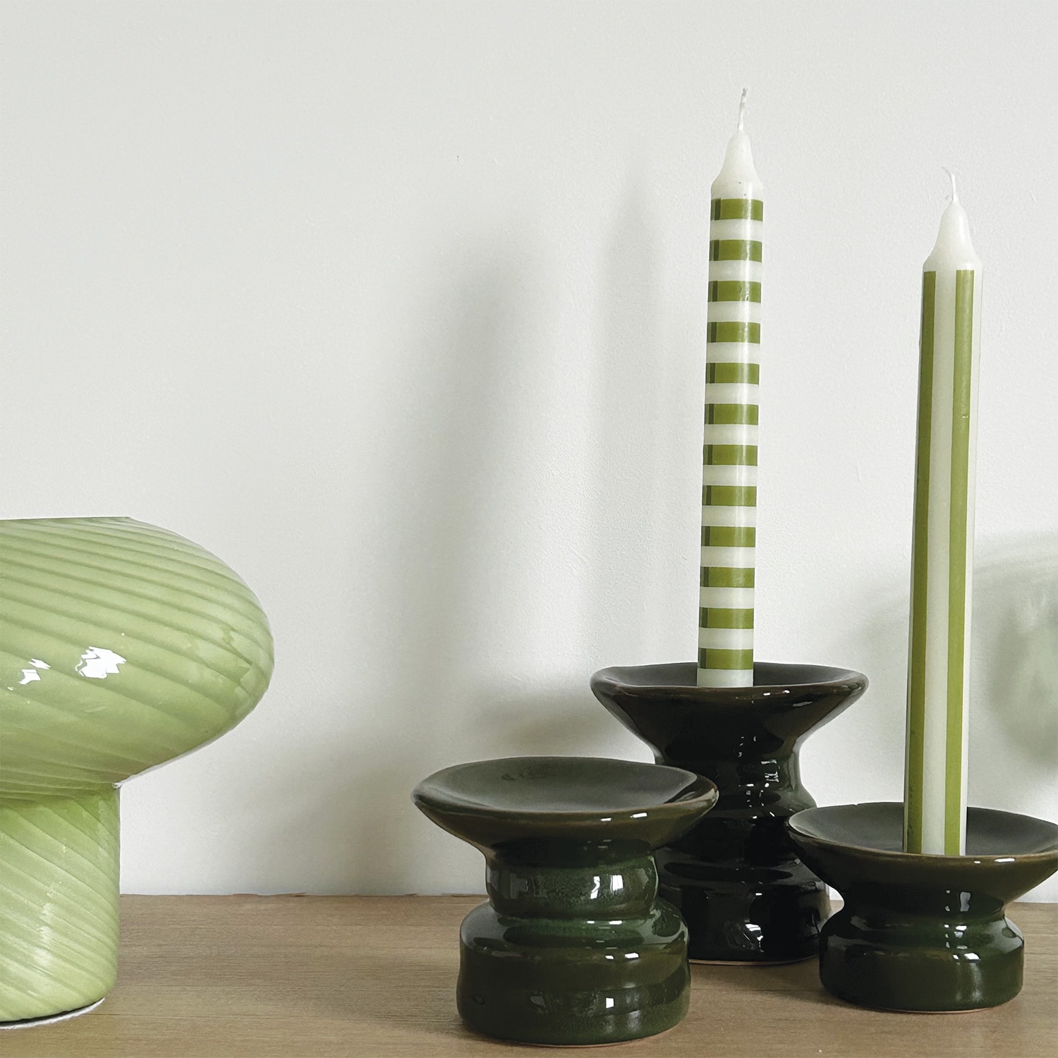 Boogie Woogie Candle Holders - Ljushållare set of 3