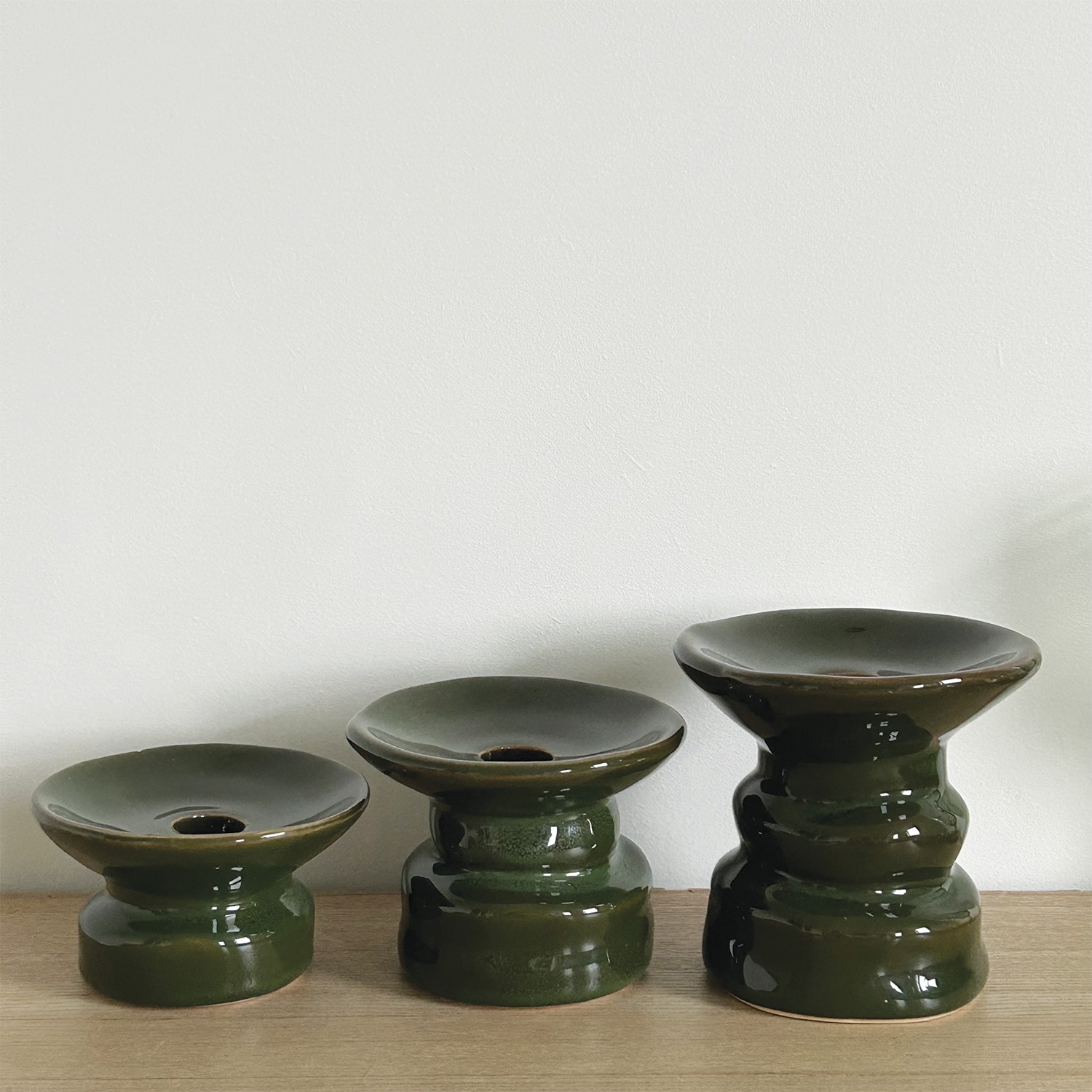 Boogie Woogie Candle Holders - Ljushållare set of 3