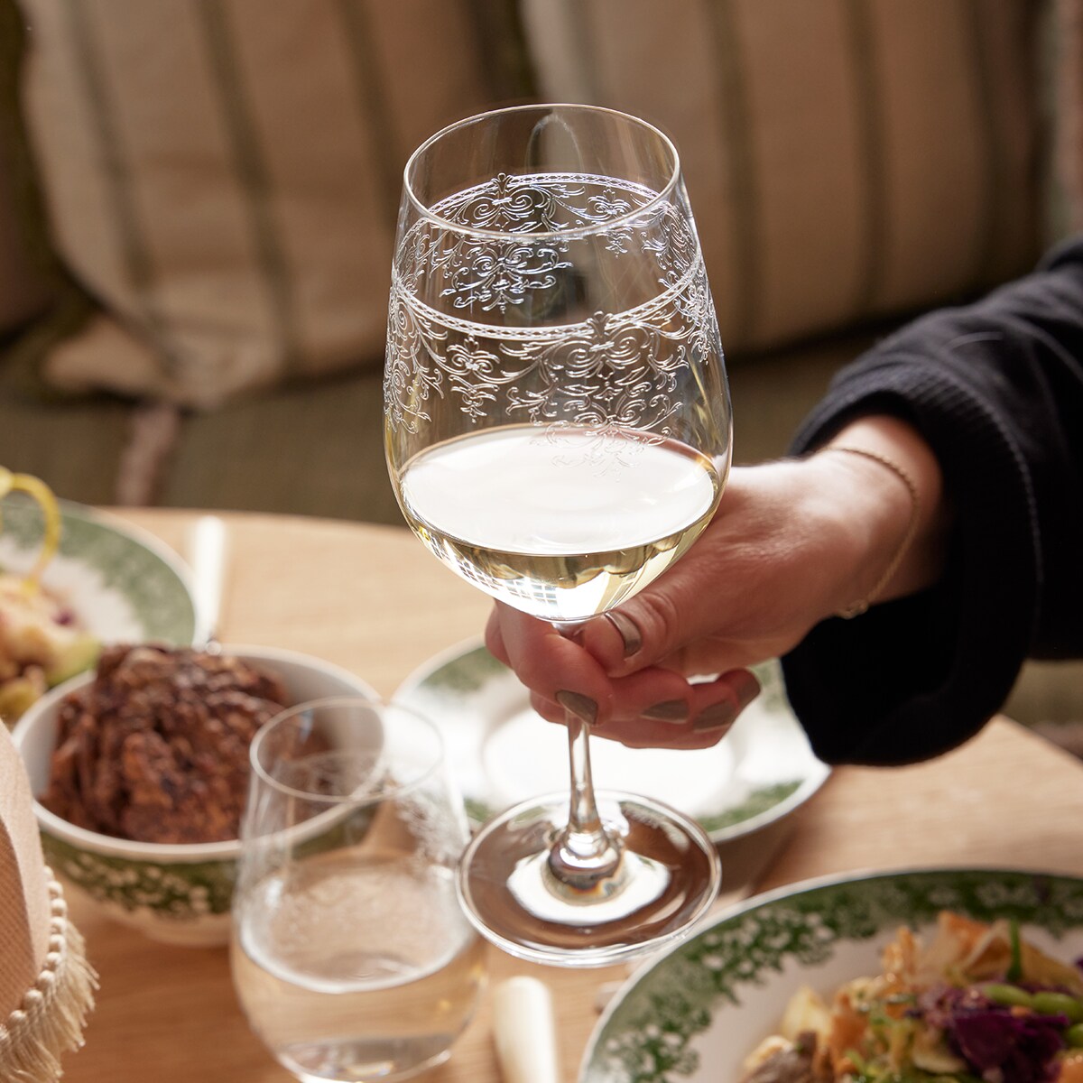 Wine Tipsy Turvy 530 ml, set of 6