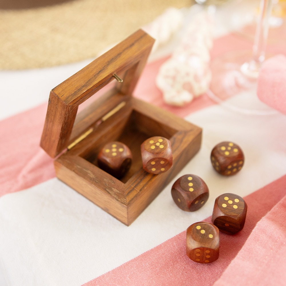 Be dice - Wooden dice