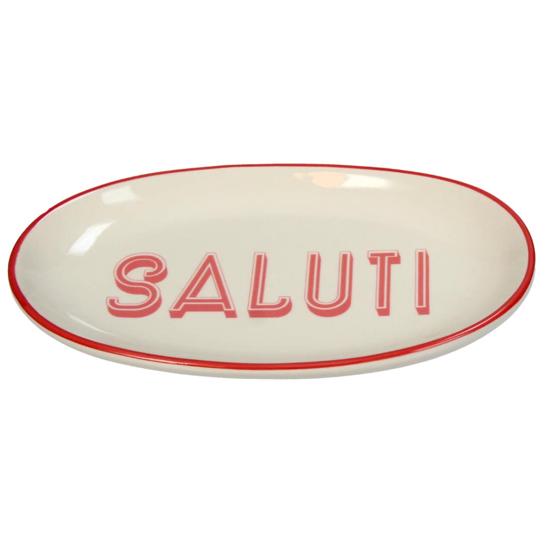 Saluti - Ovalt uppläggningsfat