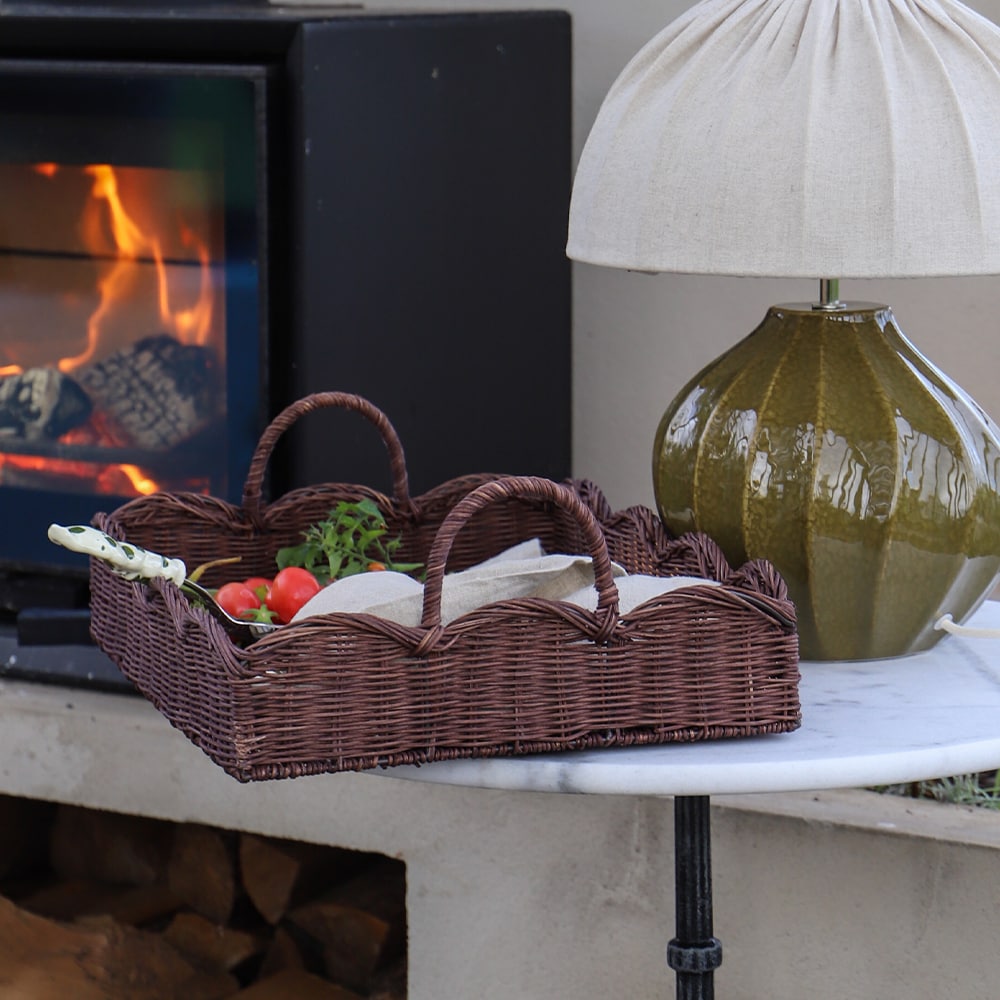 Flora Flow  - Rattan tray