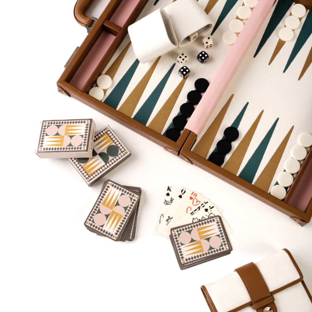 The Backgammon Set - Backgammon spel