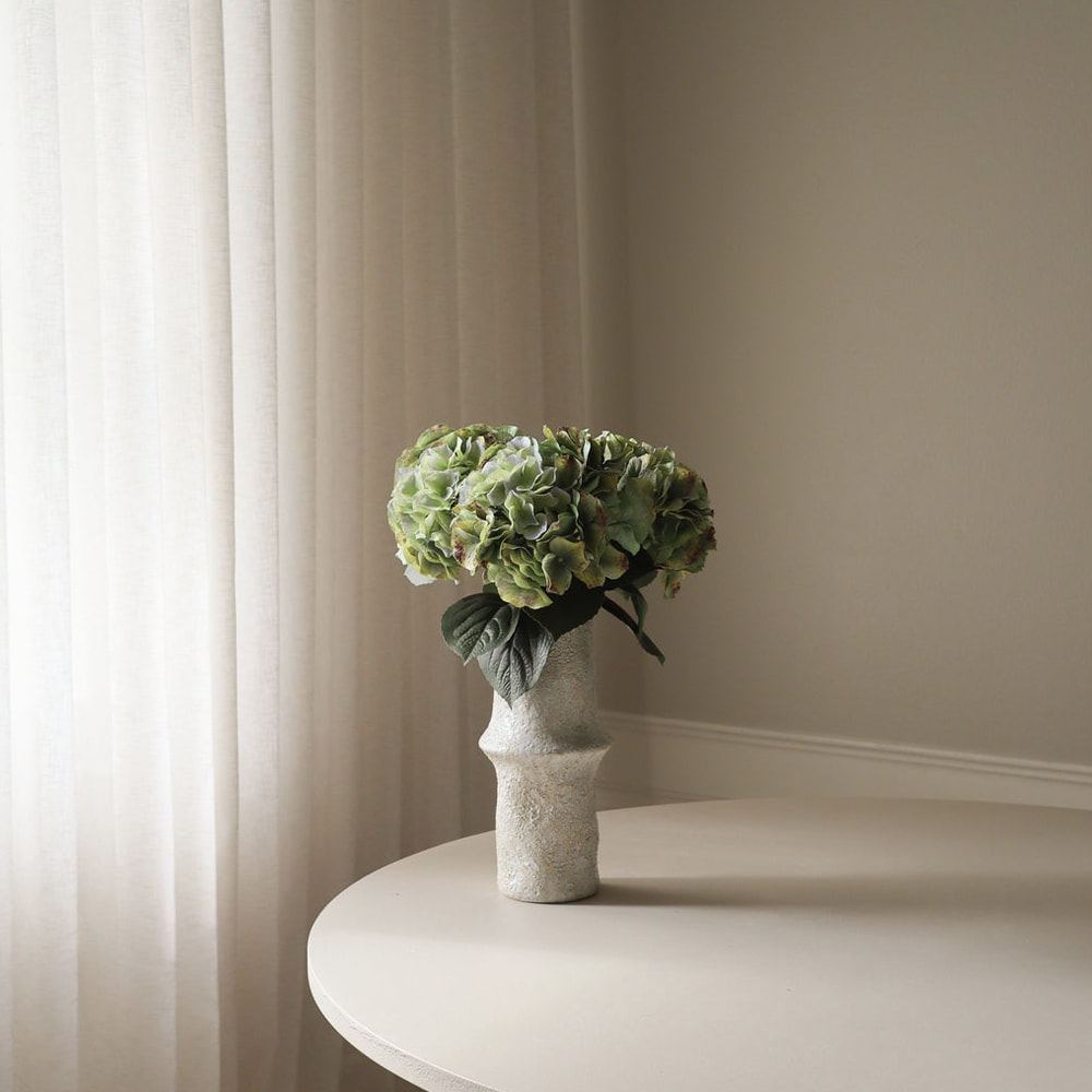 Olive Green Hydrangea - Konstgjord blomma