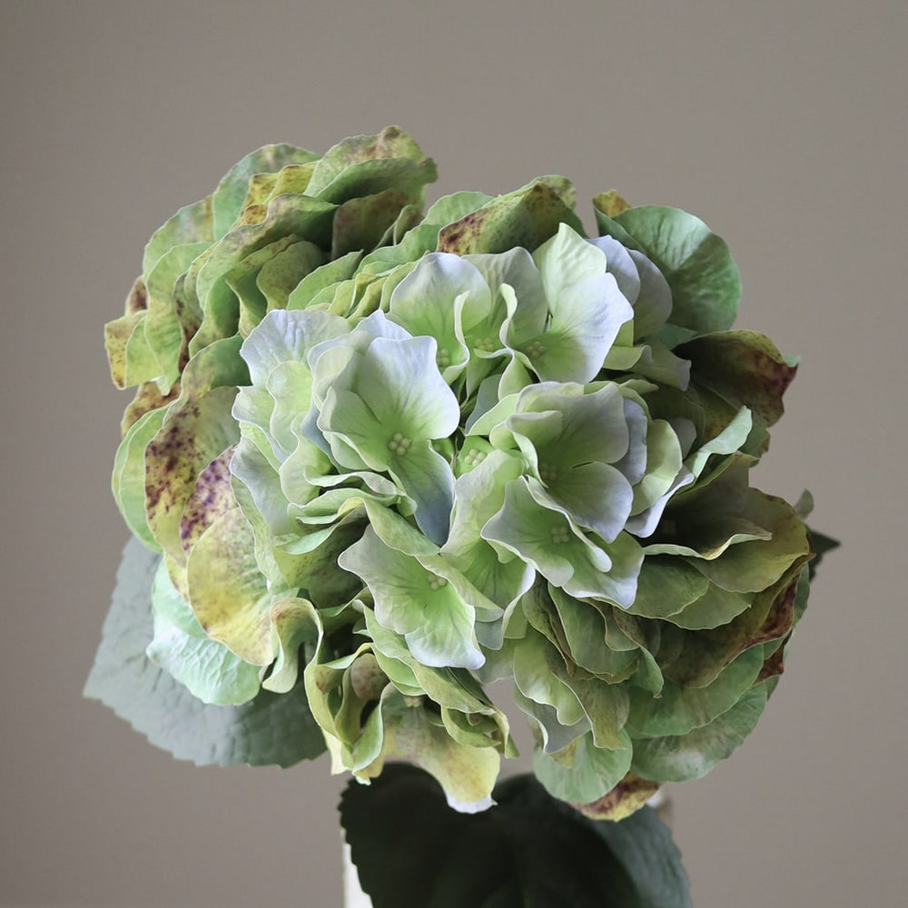 Olive Green Hydrangea - Konstgjord blomma