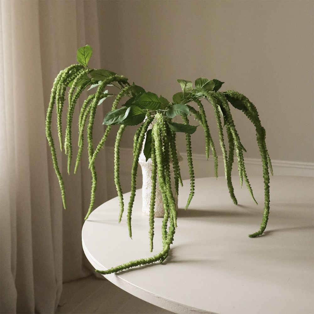 Green Three Forks Amaranthus - Konstgjord blomma