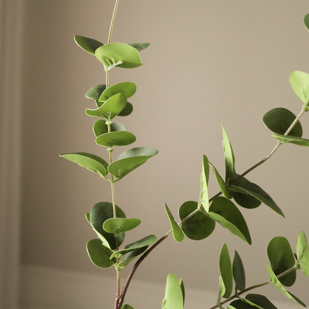 Green Eucalyptus Three Leaves - Konstgjord blomma