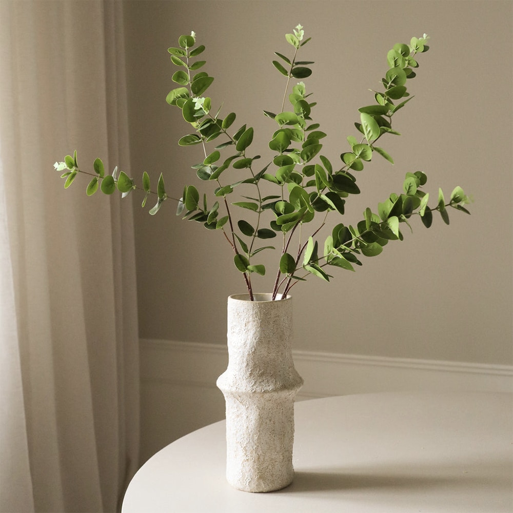 Green Eucalyptus Three Leaves - Konstgjord blomma