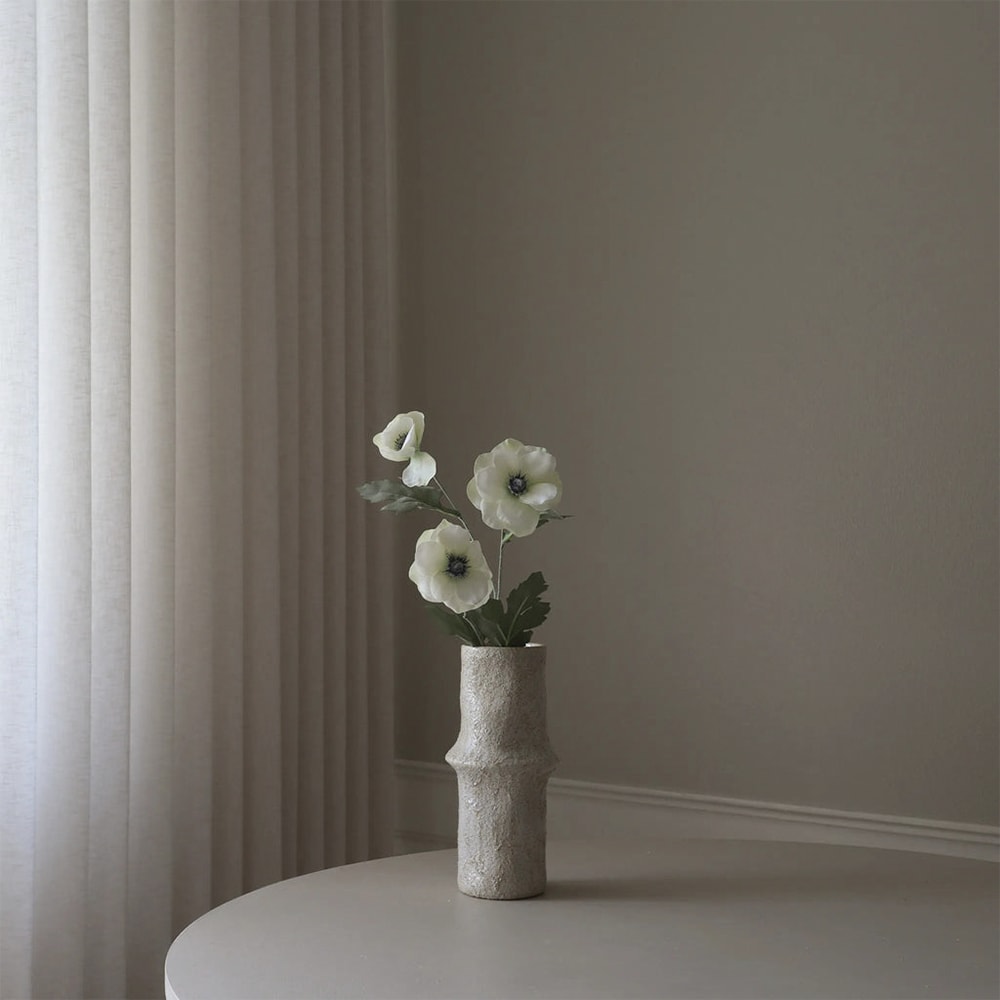 White Anemone - Konstgjord blomma