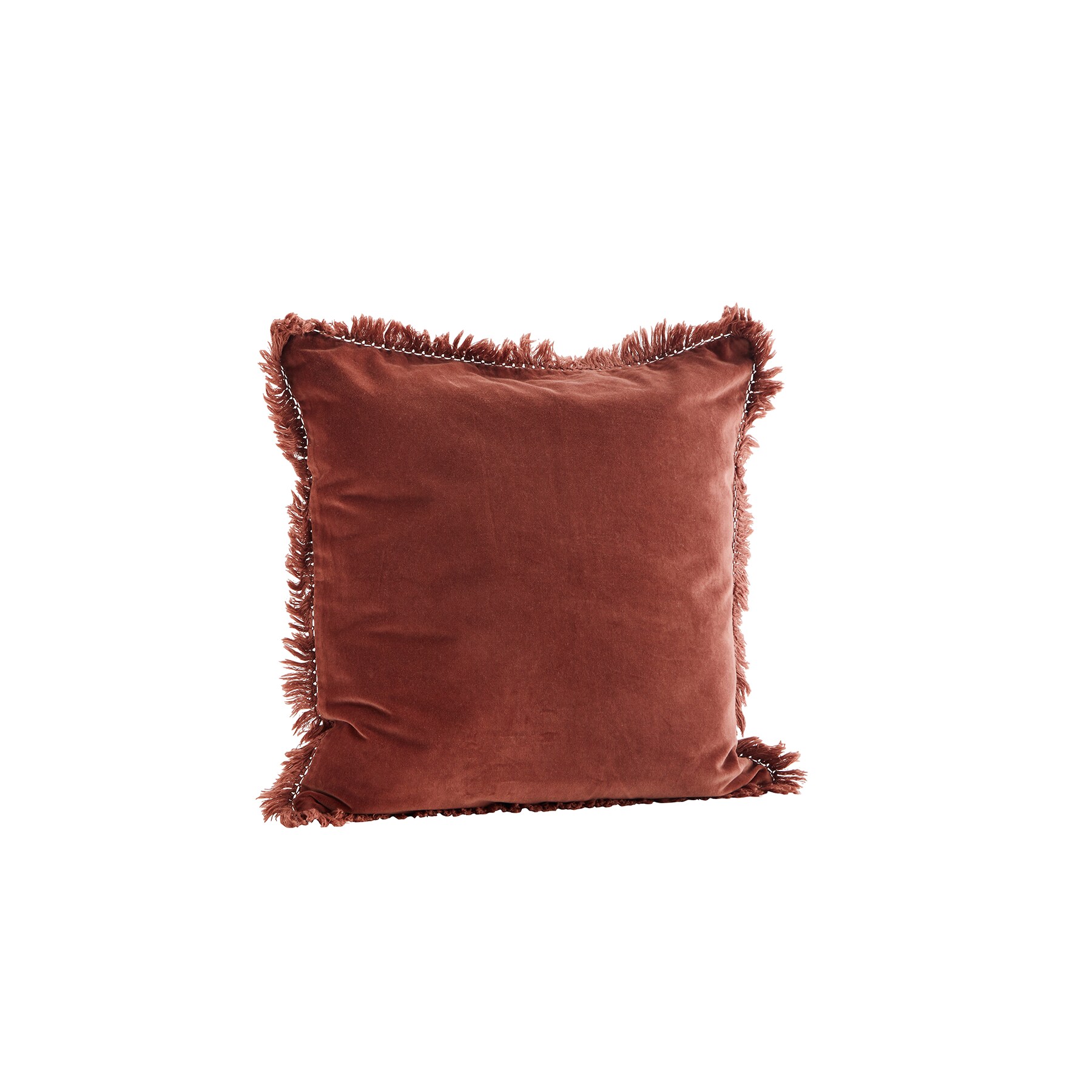 Cushion cover w. fringes
