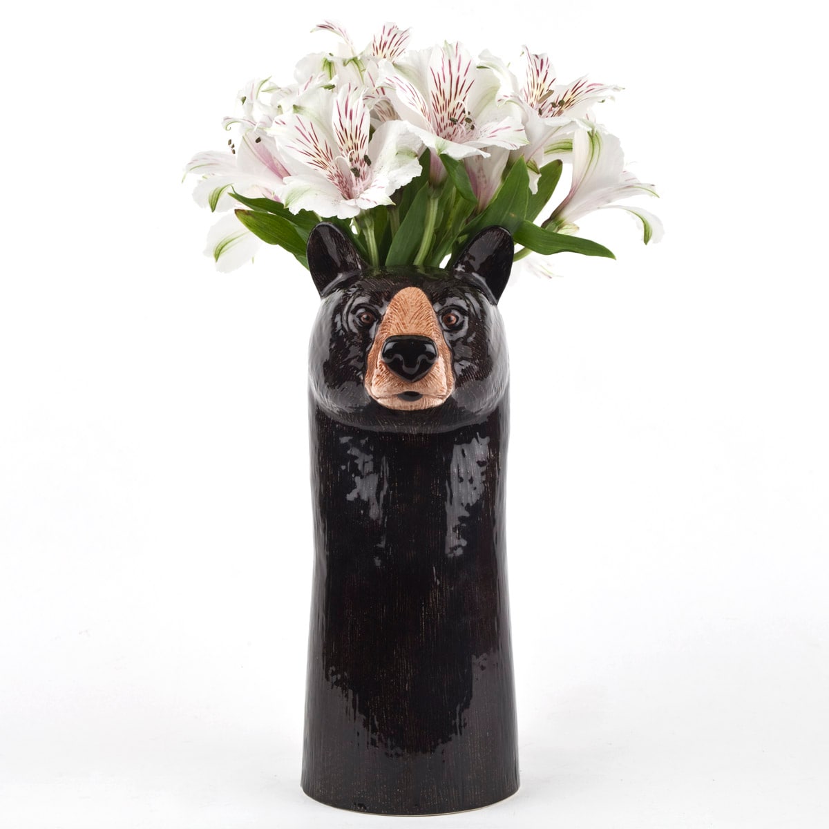 Vase Black Bear