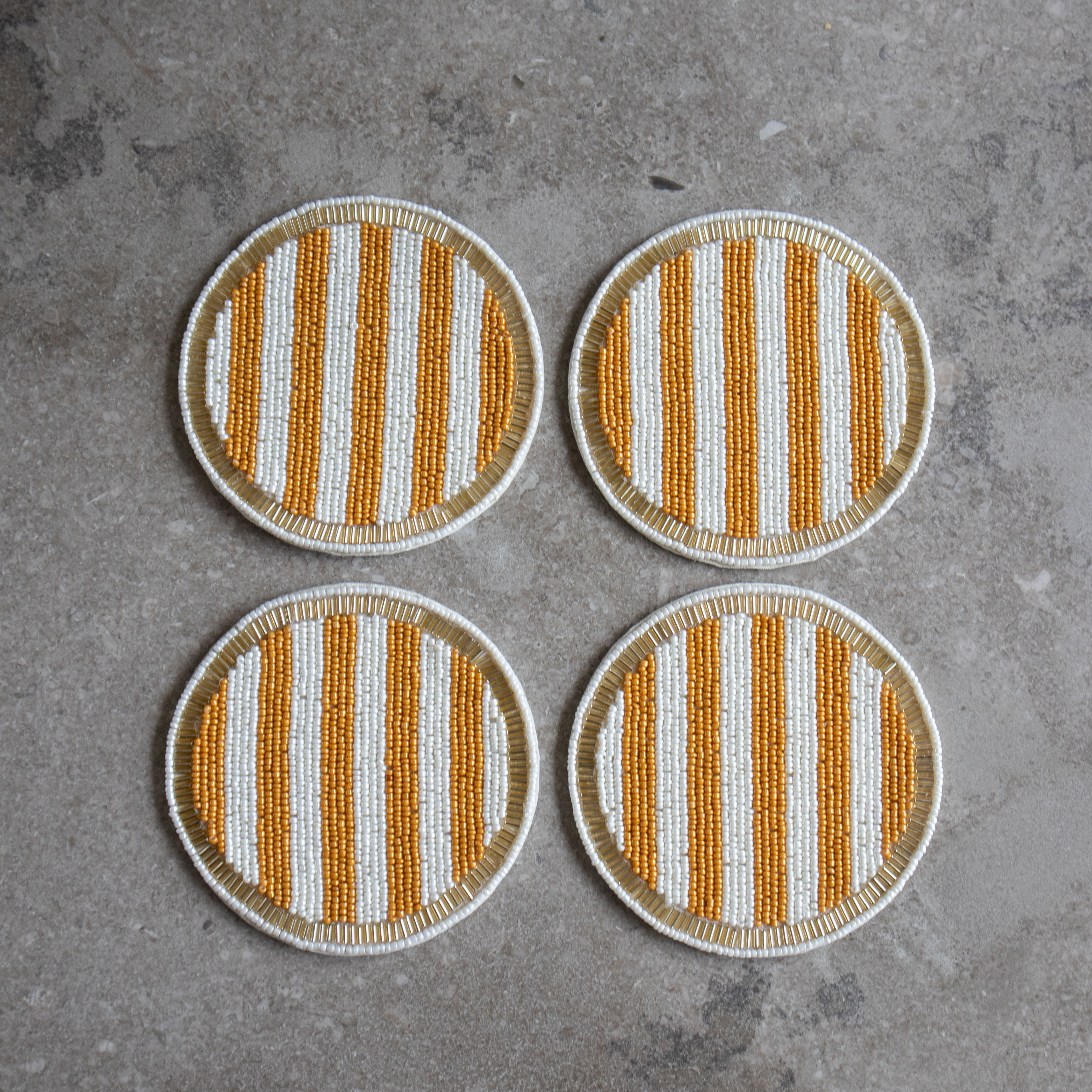 On the Line - Glasunderlägg , set of 4