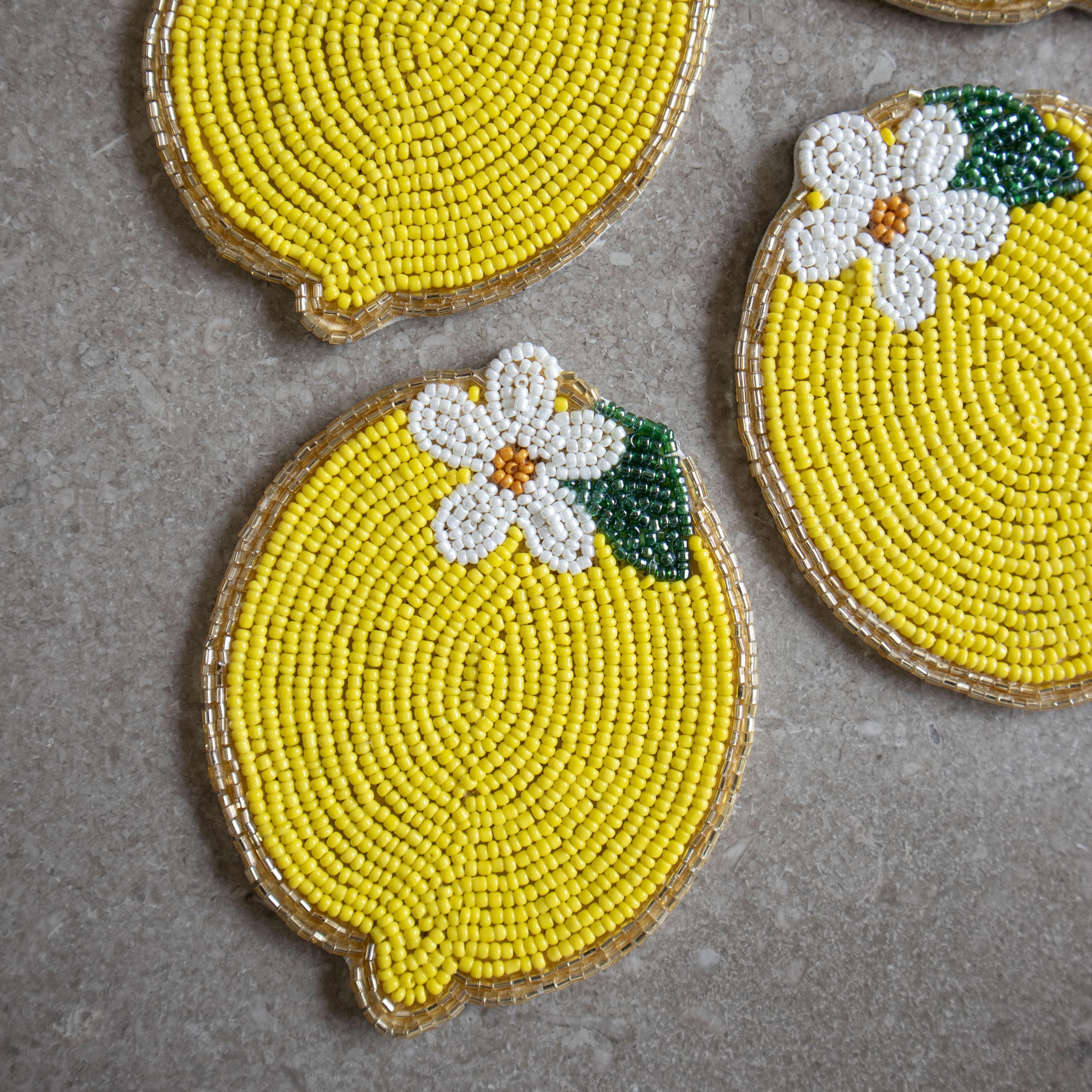 Lemon Spritz - Glasunderlägg, set of 4