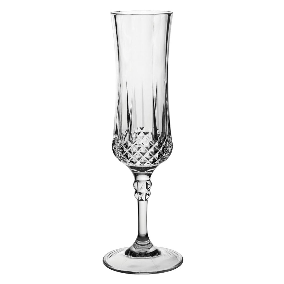 Plastglas Modern Gatsby - Champagneglas, set of 6