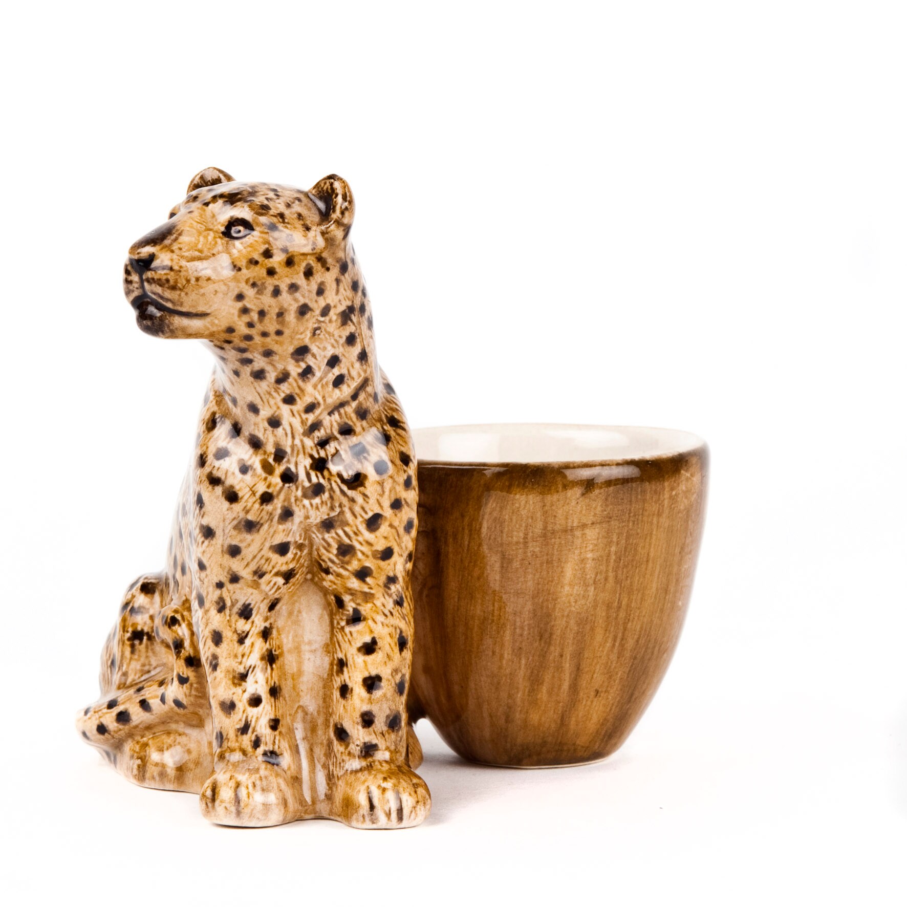 Egg Cup Leopard