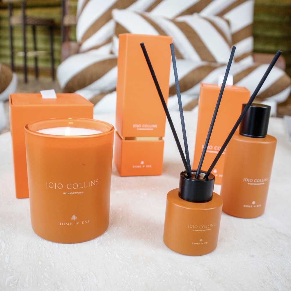Set of Jojo Collins by Hjortviken - Scented candle, Room spray, Diffuser