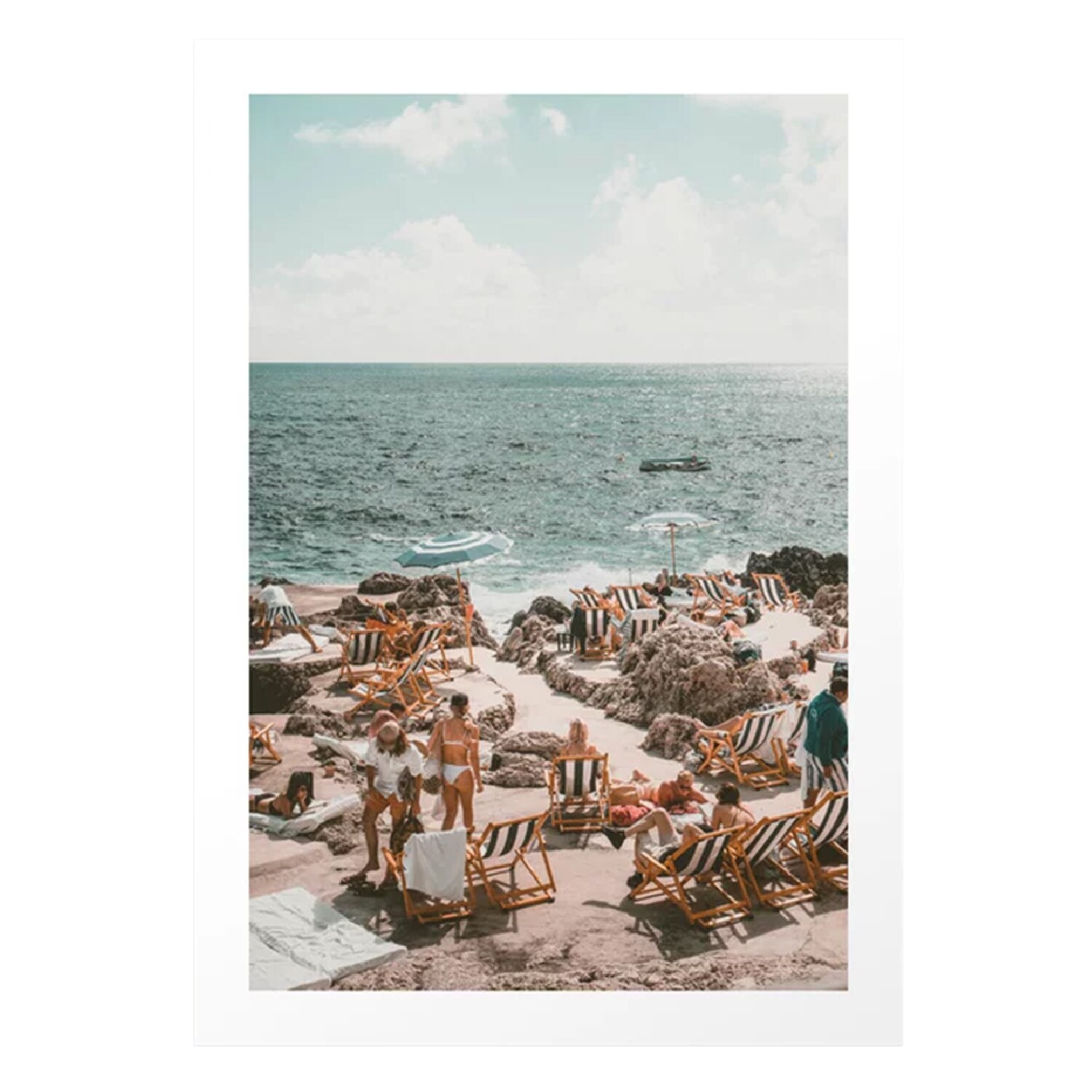 Sunbathing Beach Capri