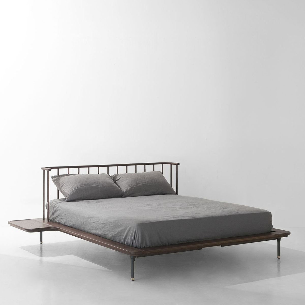 Bed Lost In Bowery, Smoked Oak